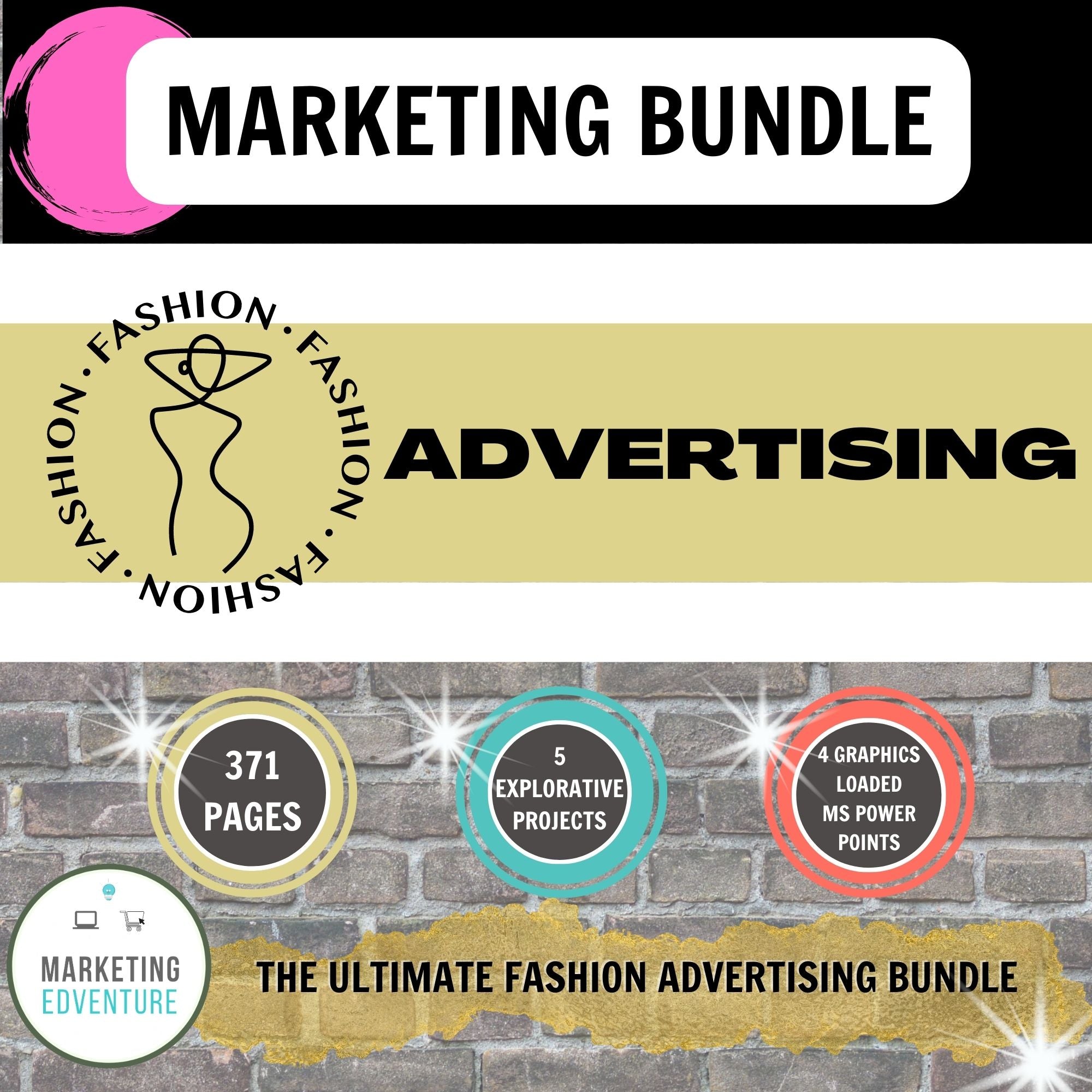 1007. Ultimate Fashion Advertising Class Bundle - CTE MARKETING