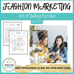 1004. Art of Selling Crossword & Word Search Puzzles