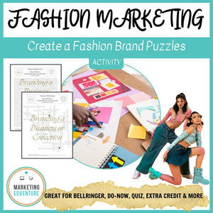 1004. Create Fashion Brand Crossword & Word Search Puzzles