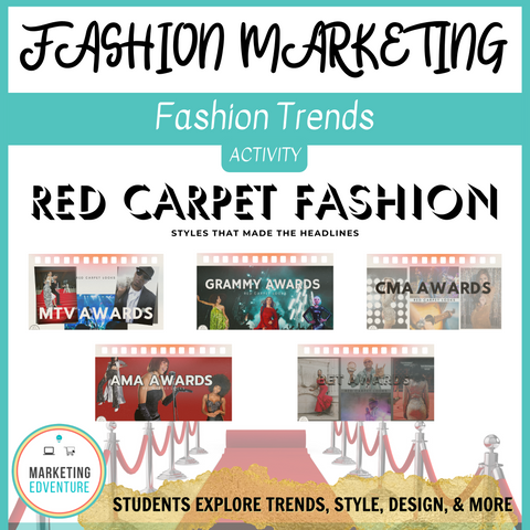 1004. Red Carpet Fashion Activity Bundle