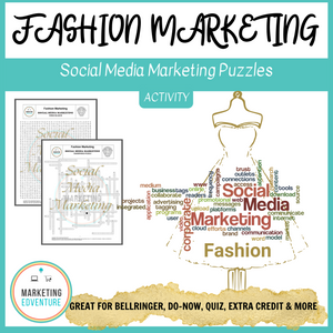 1004. Social Media Marketing Crossword & Word Search Puzzles