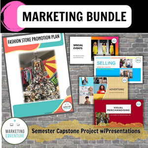 1007. Fashion Store Promotion Plan Project Bundle - CTE MARKETING