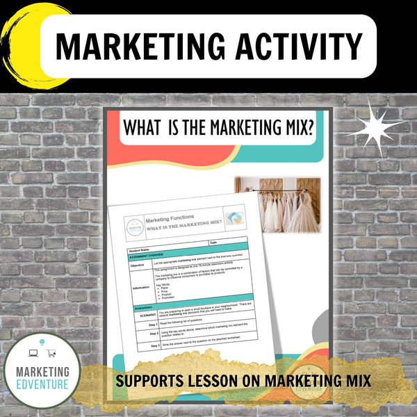 1004. Marketing Mix Activity