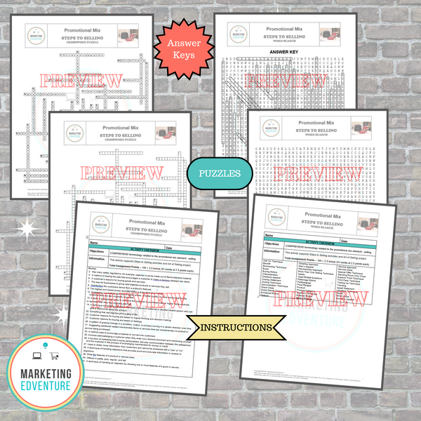 1004. Selling Crossword & Word Search Puzzles