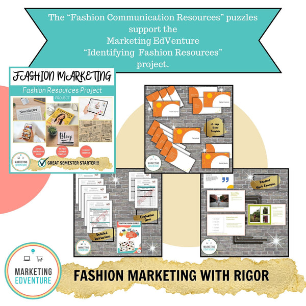 1004. Fashion Communication Resources Crossword & Word Search Puzzles